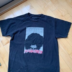 FA Black Graphic Tee with Bold Design